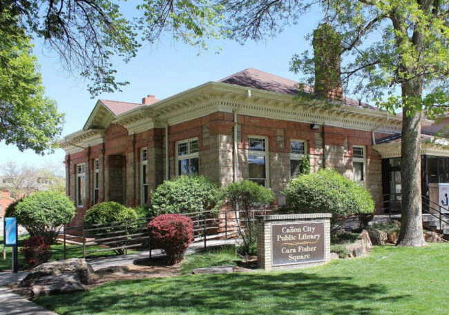 Canon City Public Library Colorado Carnegie
